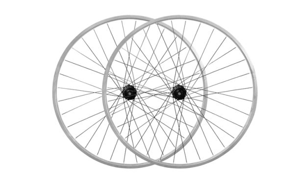 2- PAR DE AROS 24″ AL CROMO BOCINA ROSCA