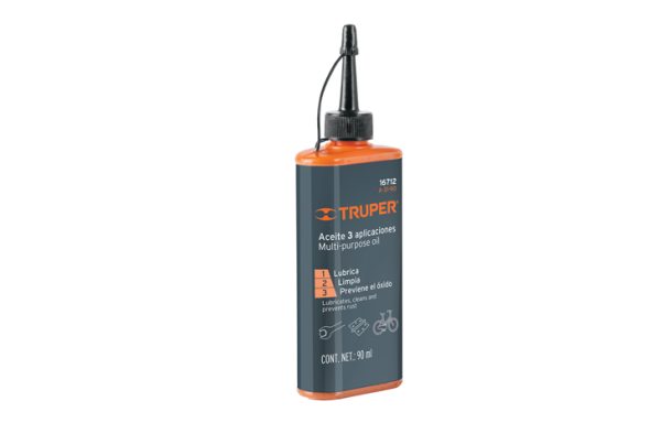 2- ACEITE MULTIUSO 3 EN 1 TRUPER (90ML)