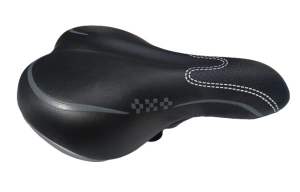 2- ASIENTO MTB EXTRA CONFORT NEGRO/GRIS 0532