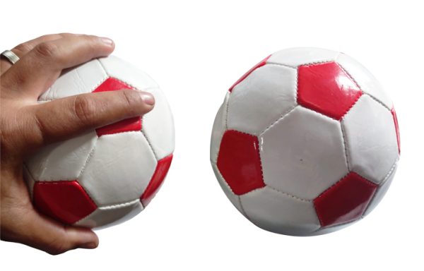 2- BALON DE FUTBOL ECO PEQUEÑO COSTURAS