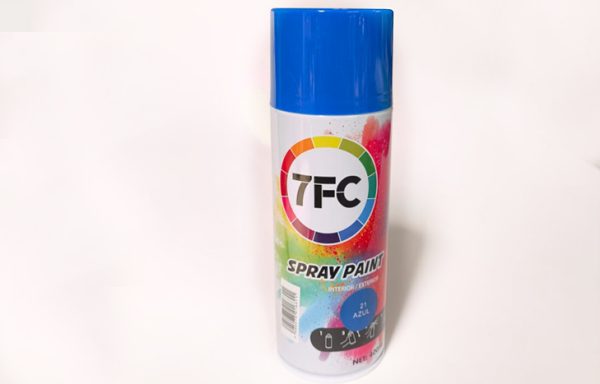 2- PINTURA SPRAY AZUL BRILLANTE 7FC