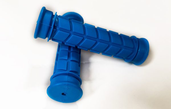 2- PAR DE PUÑOS BMX/MTB SOFT GRIP AZUL 120MM