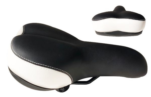 2- ASIENTO MTB SOFT CONFORT N/BLANCO