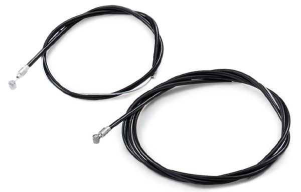 2- JUEGO CABLES DE FRENOS DELANTERO 65CM TRASERO 165CM