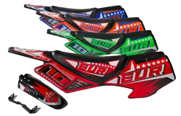 2- KIT BICIMOTO 16″ BODY MOTOCROSS C/GUARDABARRO DELANTERO