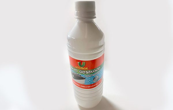2- AGUA PARA BATERIA 500ML UNIMAX