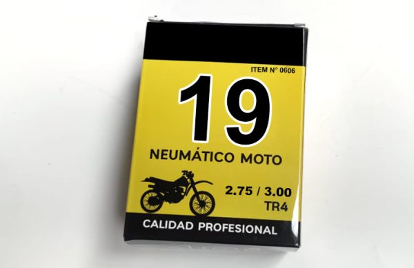 M- NEUMATICO DE MOTO 19″ 275-300 BUTIL (0606)