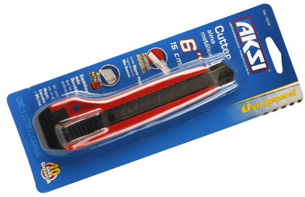 2F- CUTTER METAL 6” AKSI 4 CUCHILLAS