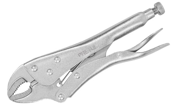 2F- ALICATE DE PRESION CURVO 25cm 10″ (PERRO) PRETUL