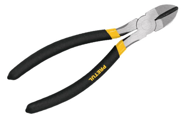 2F- ALICATE CORTADORA 7″ PUÑO DE GOMA PRETUL