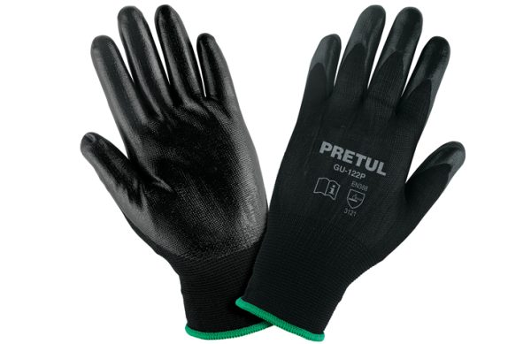 2F- GUANTE NITRILO/NYLON/TEXTIL “M” PRETUL