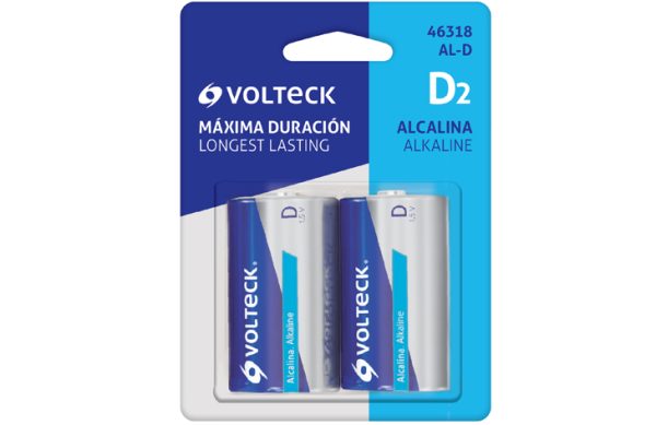 2F- BATERIA ALCALINA 2X-AL VOLTECK